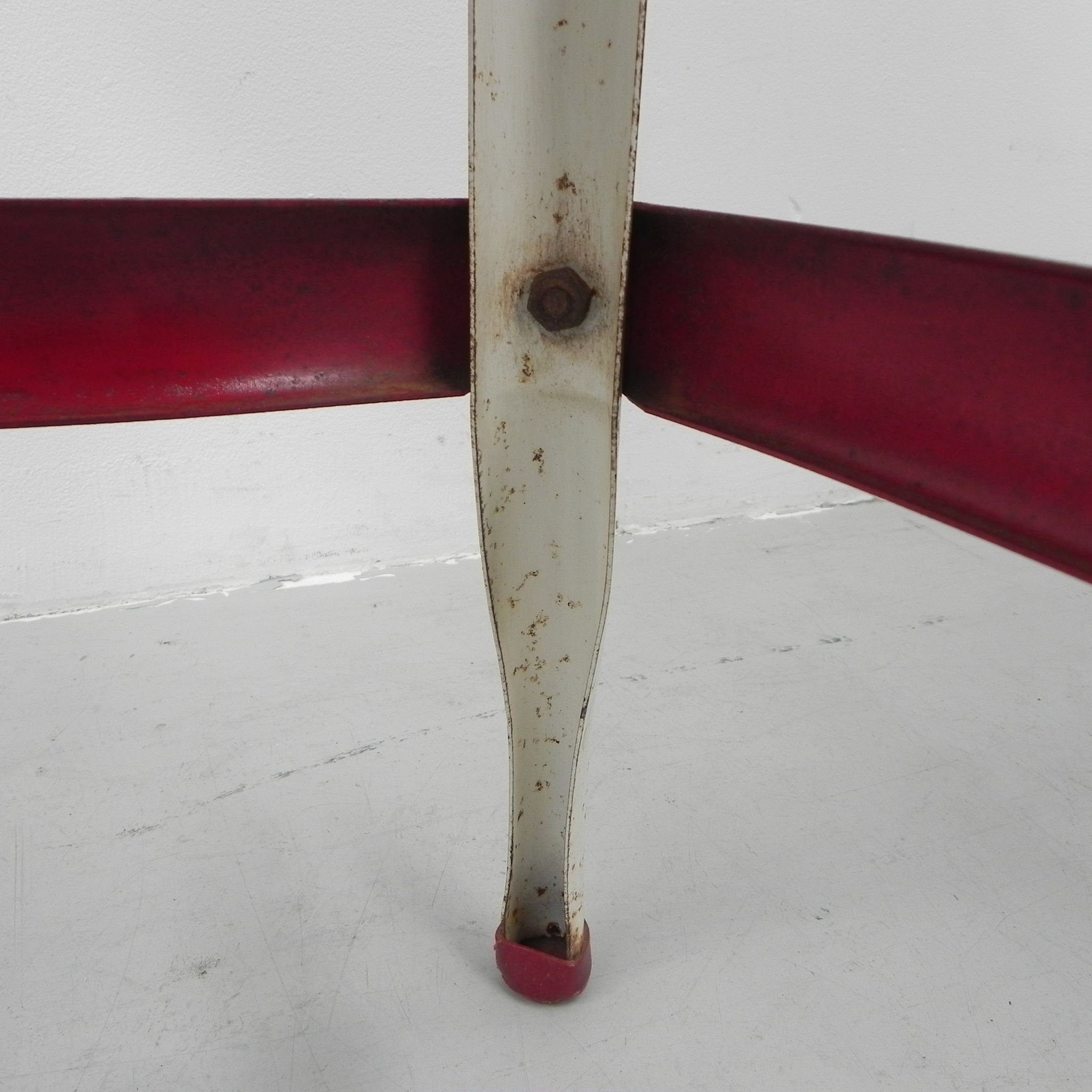 Industrial steel bar stool, stool, Cosco
