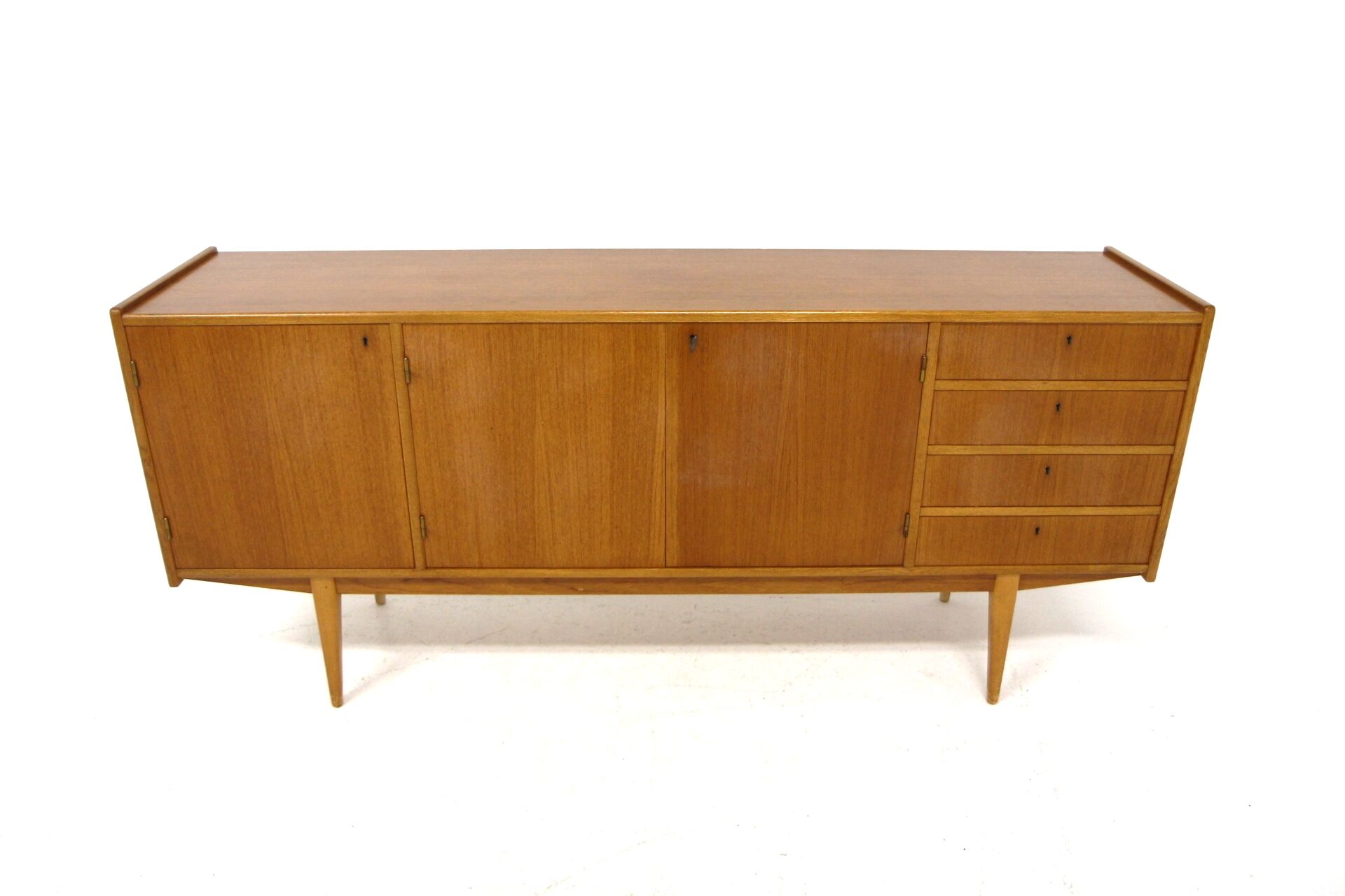 Enfilade scandinave en teck Suède 1960
