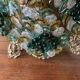 Lustre corbeille grappes de raisin Murano
