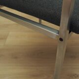 Grey armchair, Danish design, 1960s, designer: Sigvard Bernadotte, manufact