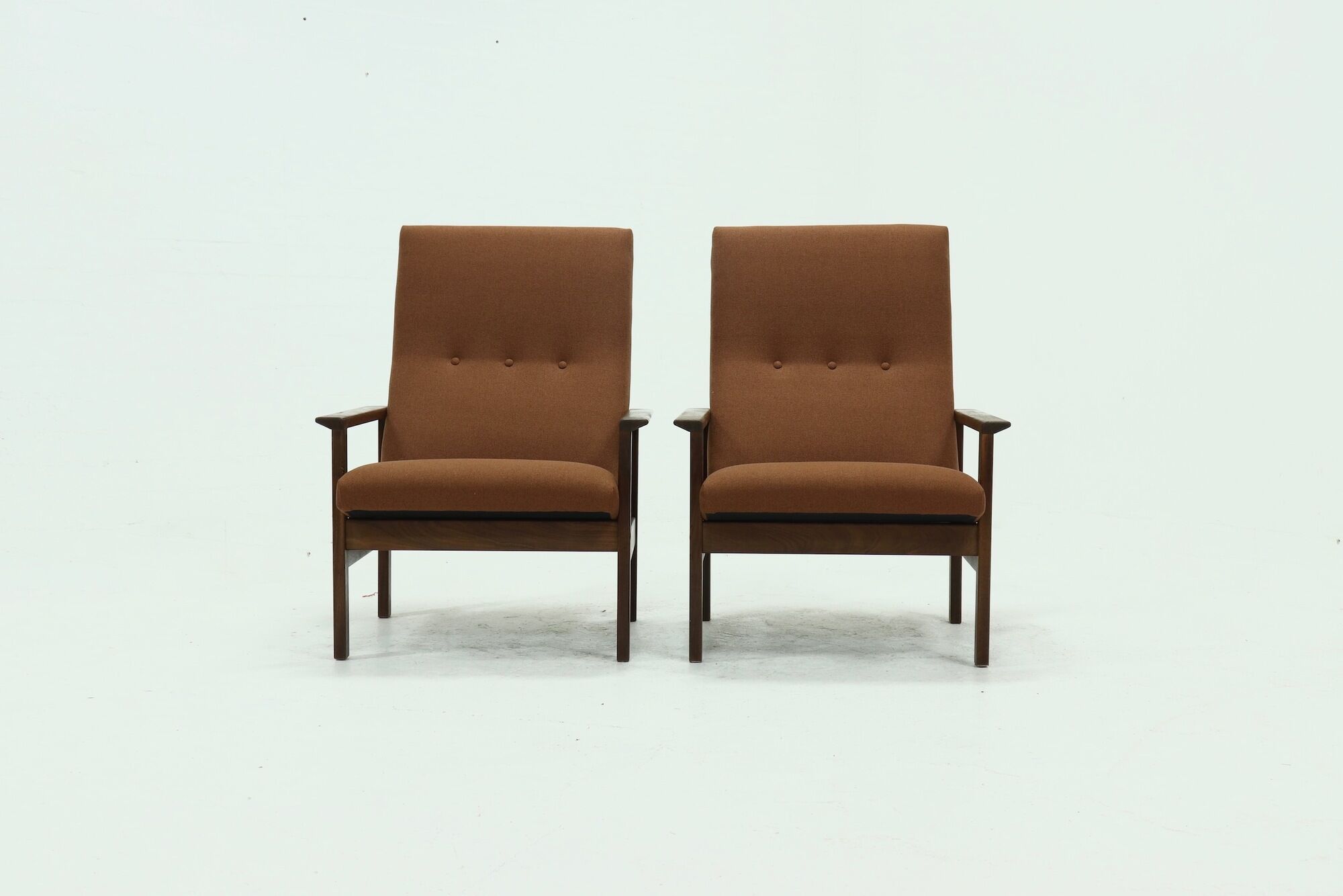 Set of 2 armchairs Pastoe FU06 by Yngve Ekström 1960