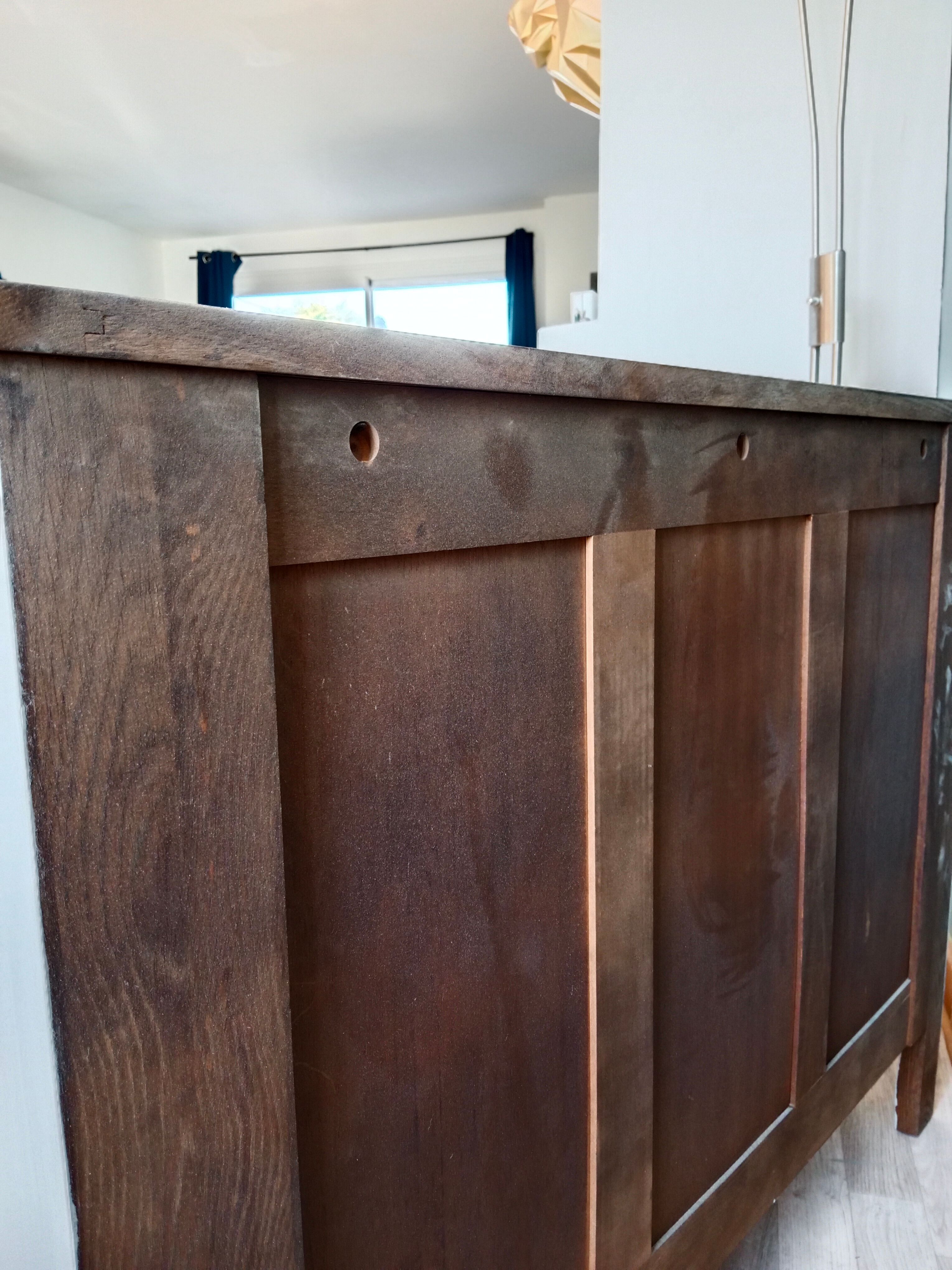 Chest of drawers crossbow oak