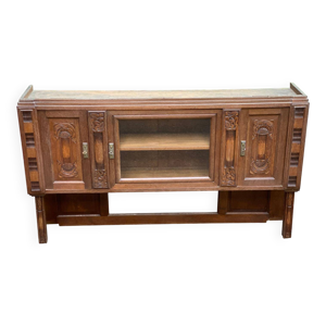 Haut de buffet art déco - vitrine