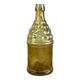 Bouteille 70s en verre jaune
