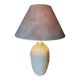 Lampe céramique craquelée St Clément années 70
