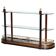 Versace console library in mahogany and brass