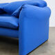 Maralunga sofa blue