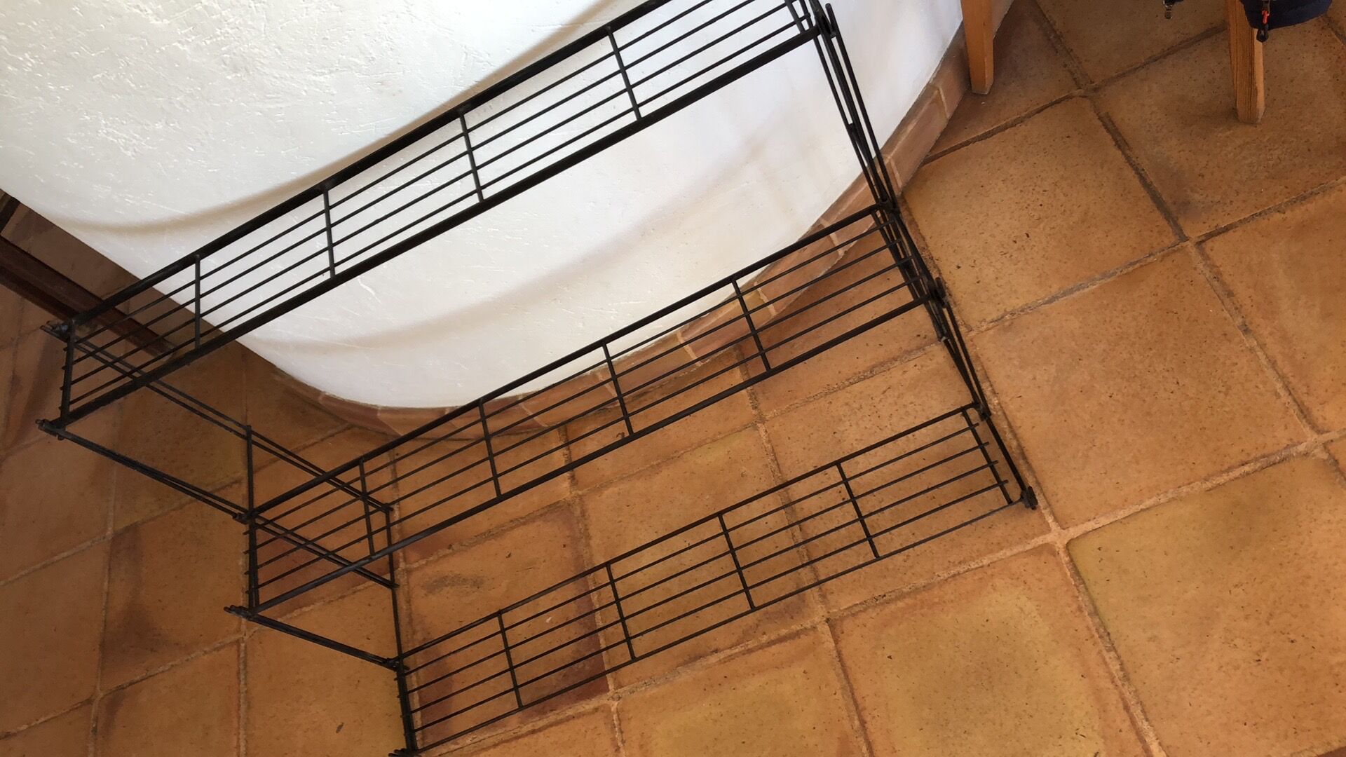 Ancient iron planter