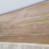 Old wooden trough Oak trough planter