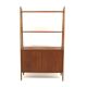 Scandinavian "Tema" library in teak, Möbel-Ikea, Sweden, 1960.
