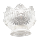 Silver metal ice bucket