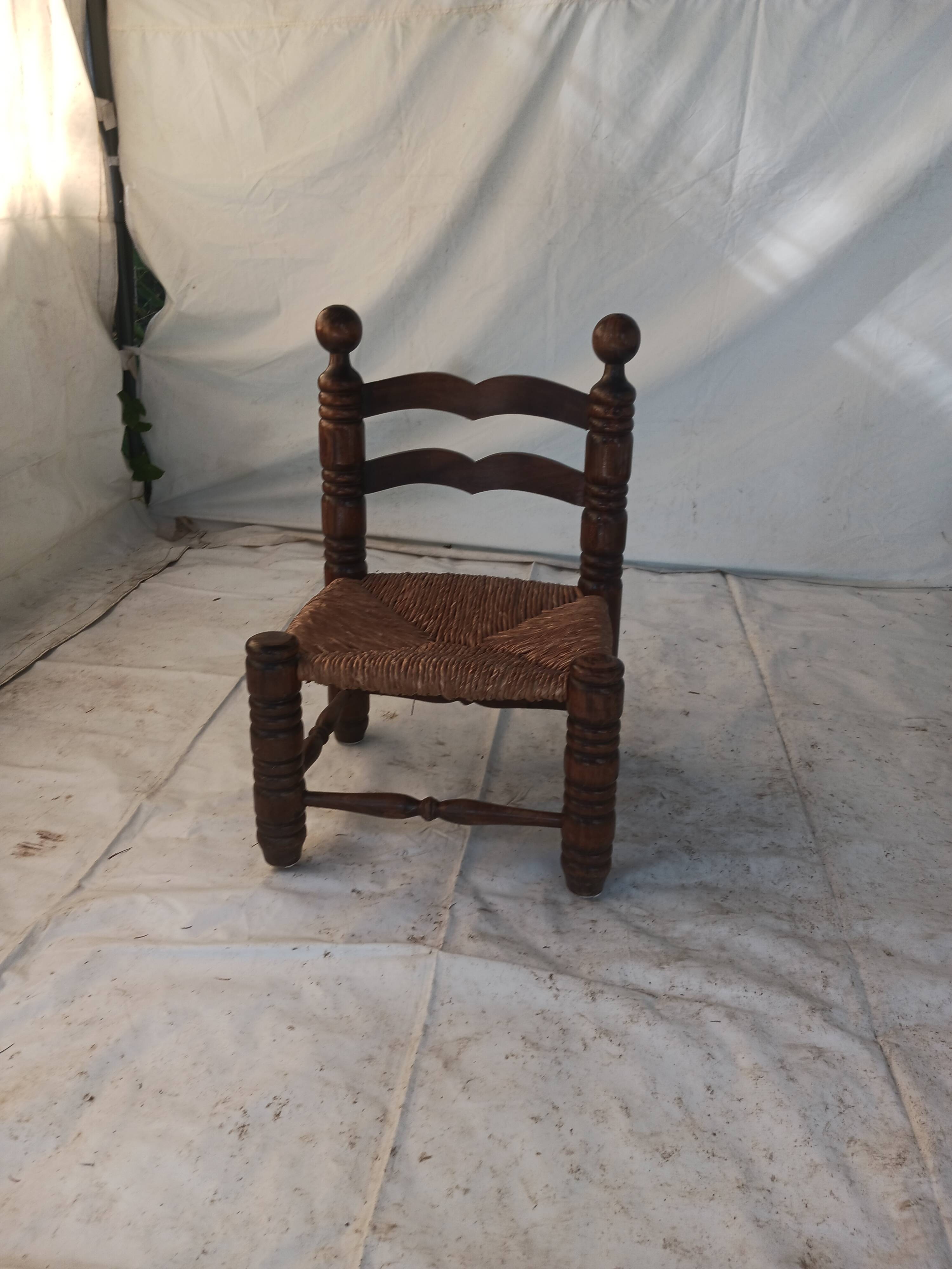 Chaise brutaliste de Charles Dudouyt