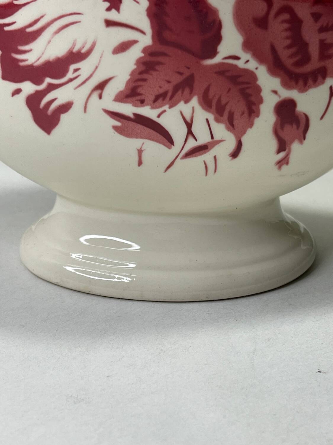 Badonviller Earthenware Gravy Boat Michel Collection