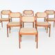 Set de 6 chaises Johannes Andersen Danemark 1960
