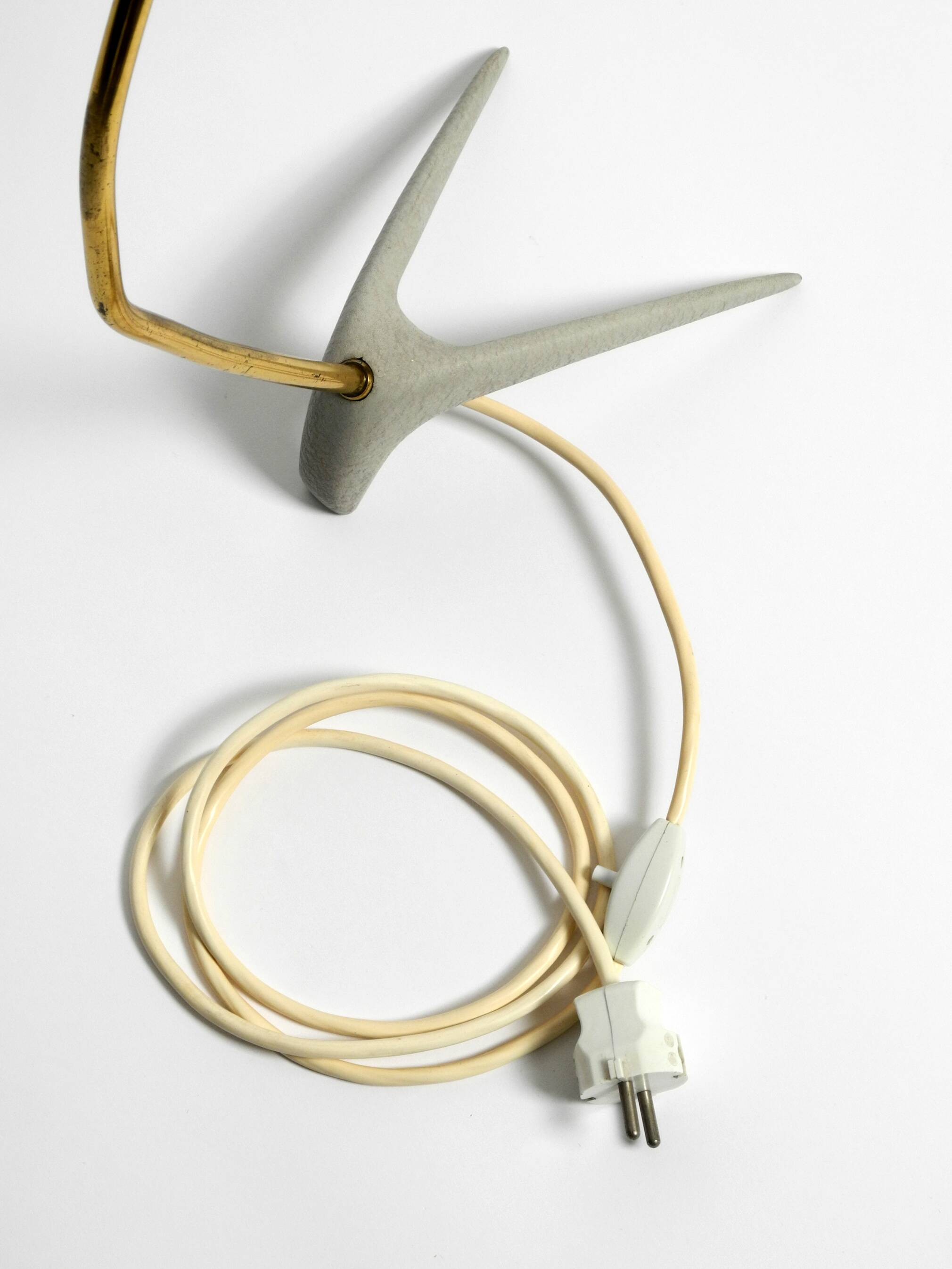 Large Mid Century crow's foot table lamp by Karl Heinz Kinsky for Cosack