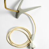 Large Mid Century crow's foot table lamp by Karl Heinz Kinsky for Cosack