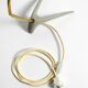 Large Mid Century crow's foot table lamp by Karl Heinz Kinsky for Cosack