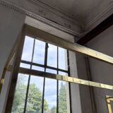 Brass shelf 1970 Belgo Chrom regency