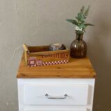 Vintage solid oak kitchen counter