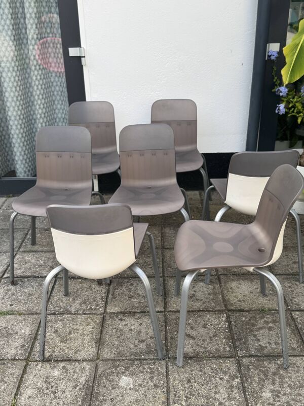 Lot de 7 chaises Ikea PS par Ehlen Johannson