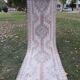 Vintage Turkish hallway rug 100x391 cm