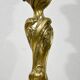 Lampe en Bronze Doré, Art Nouveau – Fin XIXe