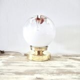 Murano globe table lamp