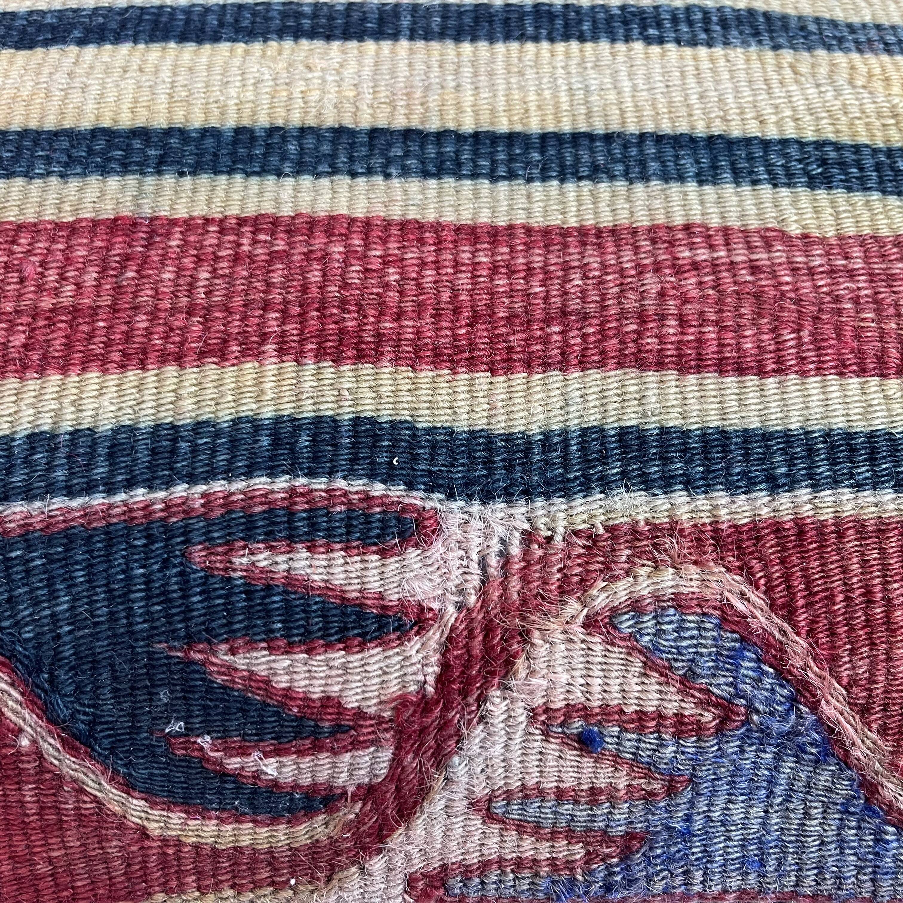 Vintage turkish handmade cushion cover , 30 x 50 cm