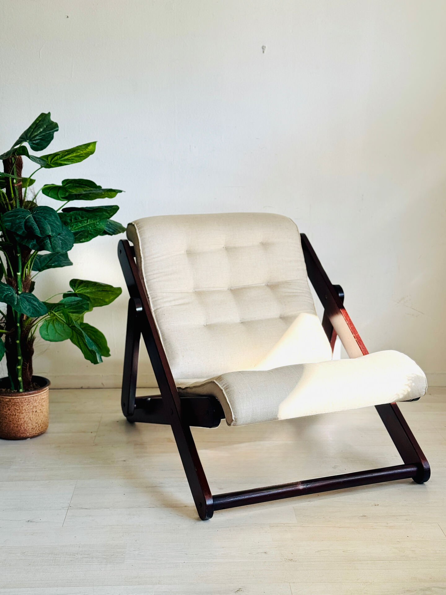 Vintage Ikea Kon Tiki Chair Gillis Lundgren