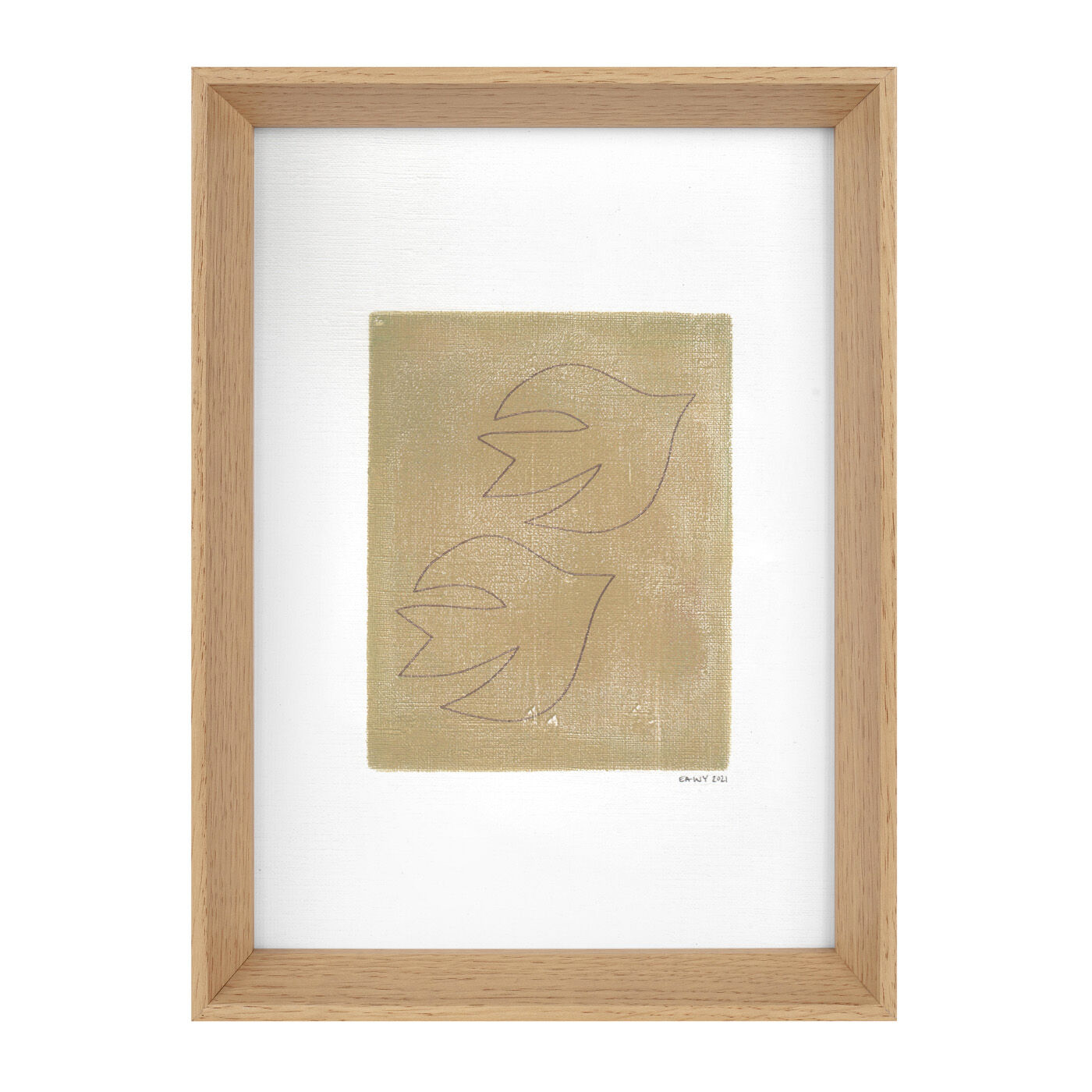 Illustration on paper • M471 • signed Eawy