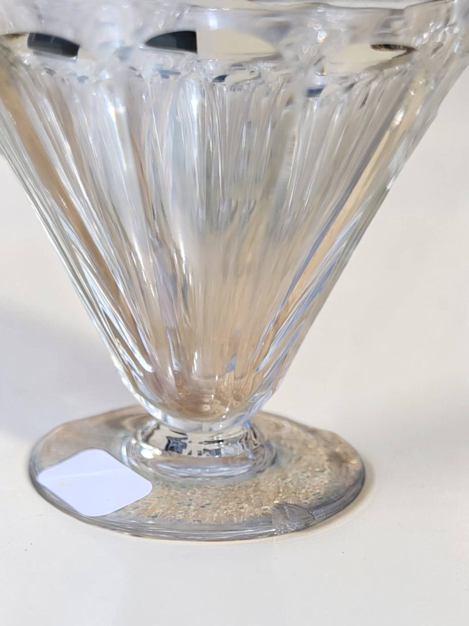 Baccarat - 12 verres à vin en cristal modèle REX vers 1920/30 Art déco