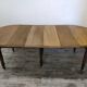 Old Flap farmhouse table with extensions