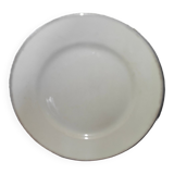 Assiette ancienne en porcelaine Alfred Hache et Cie France