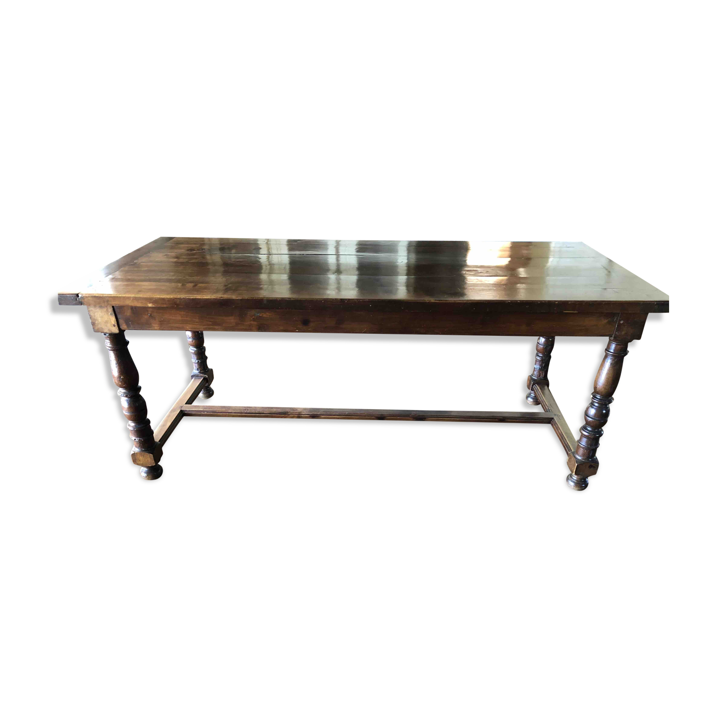 Farm table style Louis XIII