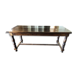 Farm table style Louis XIII