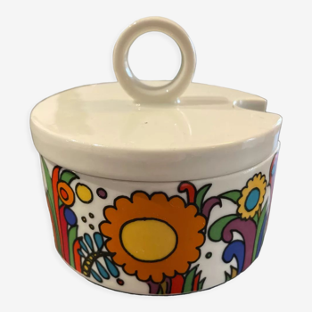 Mustard pot Acapulco by Villeroy and Boch 70 80s