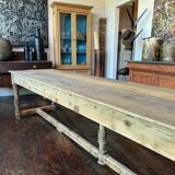Grande table de couvent en chêne