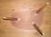 Vintage free-form tripod coffee table 1960/70 with compass feet