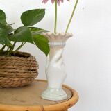 Opaline hand vase