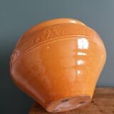 Plant pot, flower pot, planter in glazed terracotta