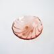 Glass platter, Italian design, 1960s, made in Italy