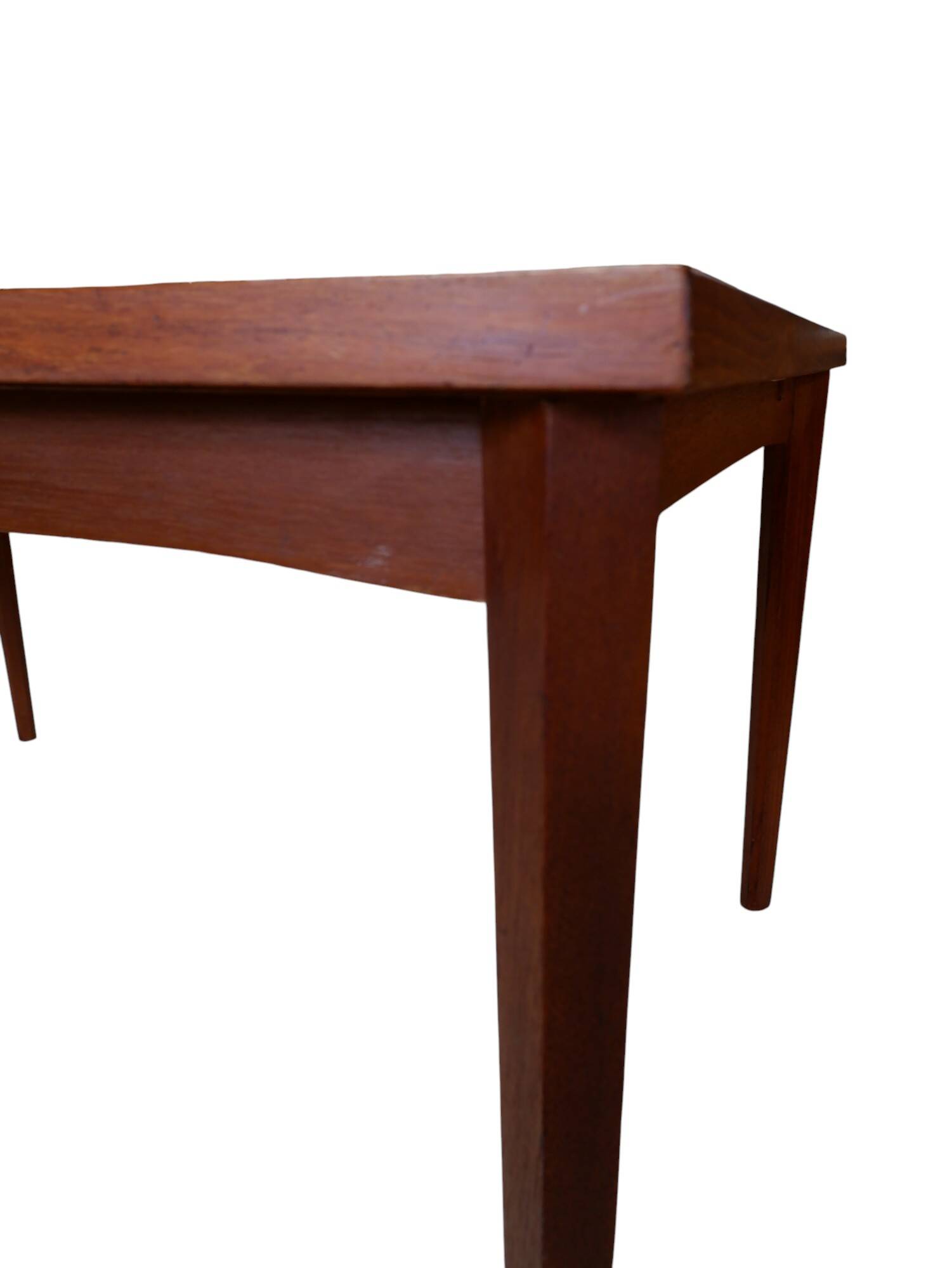 Extendable teak dining table, 1960s