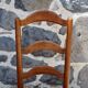 Rustic mulched nanny chair