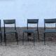Série de 6 chaises’s d’école industrielle empilable