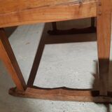 Rocking family cradle and cherry bed canopy