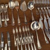Cutlery 168 pieces silver metal Saint Médard Louis XV style