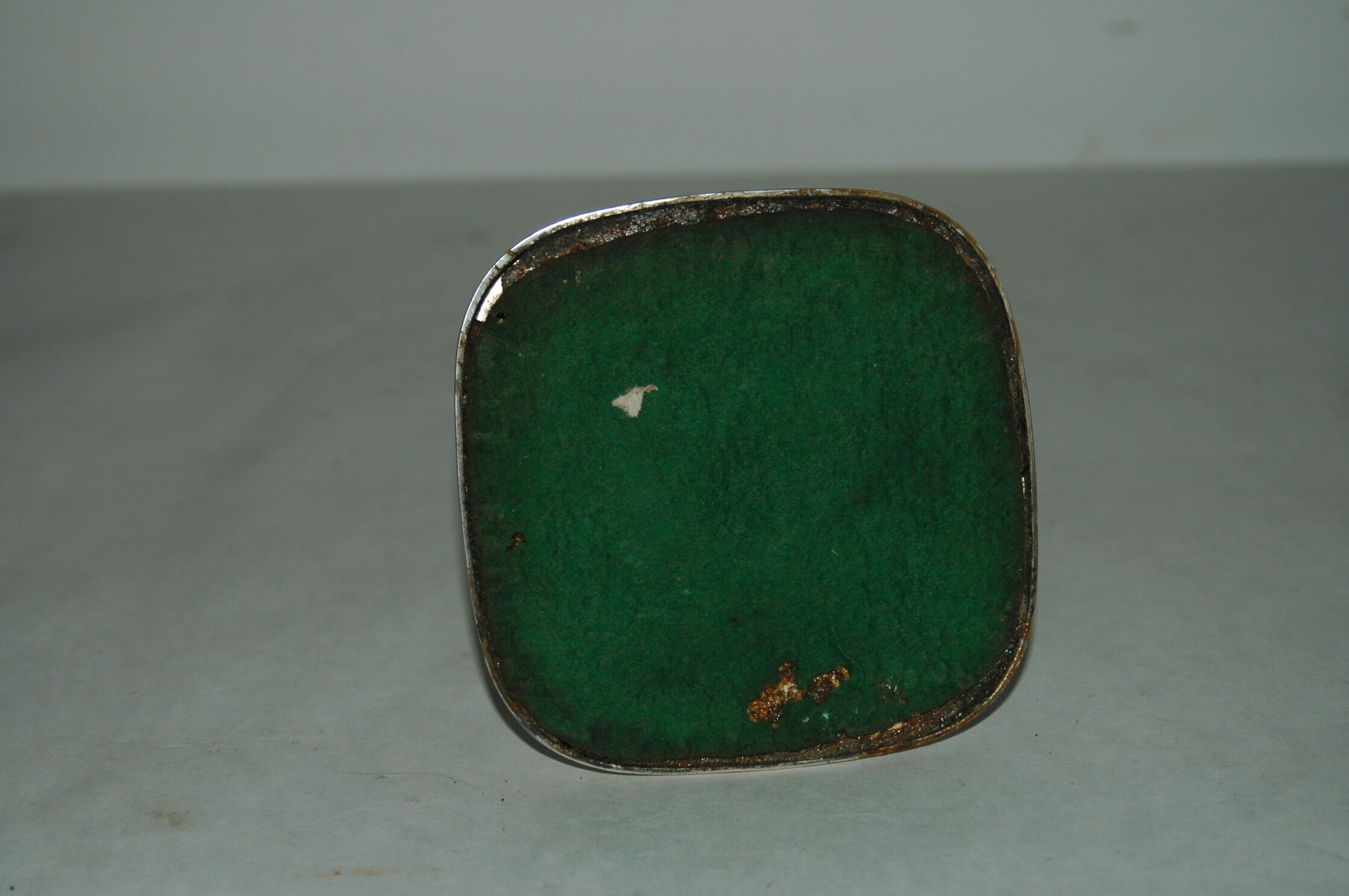 Swedish massive silver candlestick