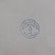 2 fish plates barbotine Salins white decor