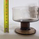 Lot of 5 champagne or vintage dessert glasses, Pegasus, 70s