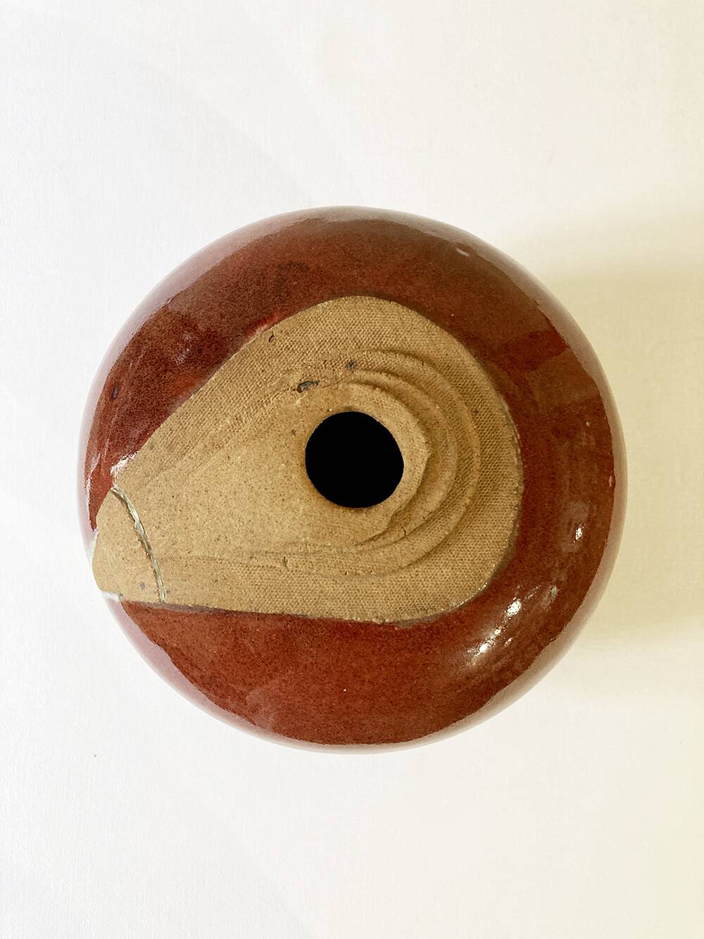 Vase en céramique de Nouméa signé